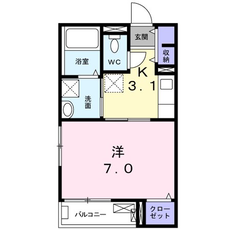 アルバーダ　クワトロの物件間取画像